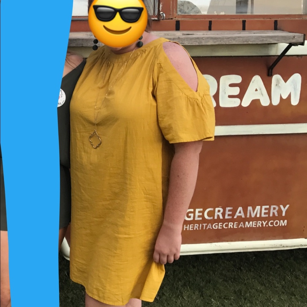 Yellow dress